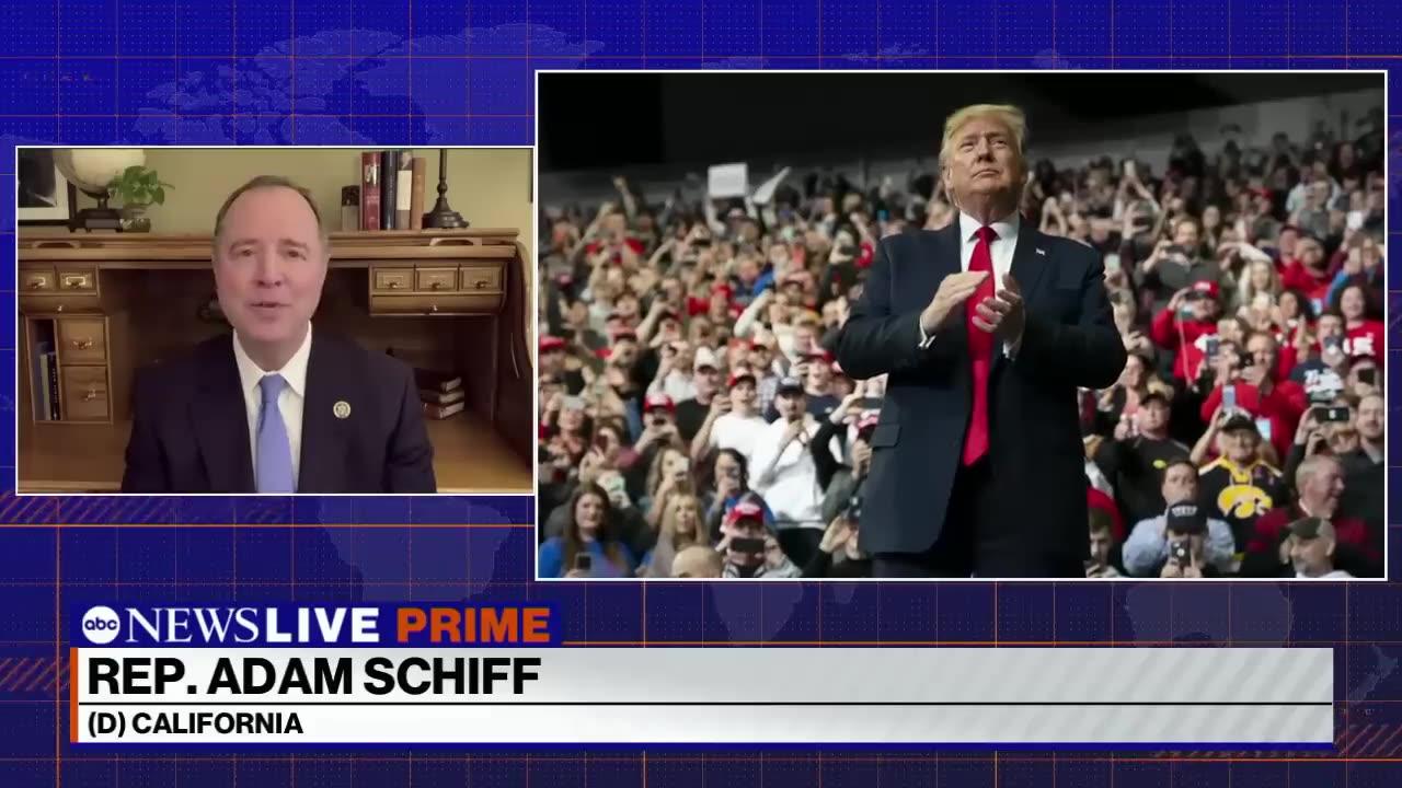 ‘It’s a sober moment for the country’_ Rep. Adam Schiff on Trump indictment[720p-HD]