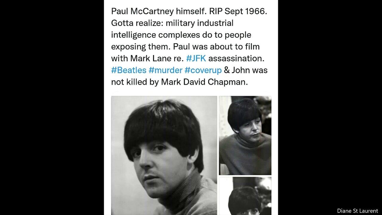 Paul McCartney died in 1966 - John Lennon was not killed by Mark David Chapman