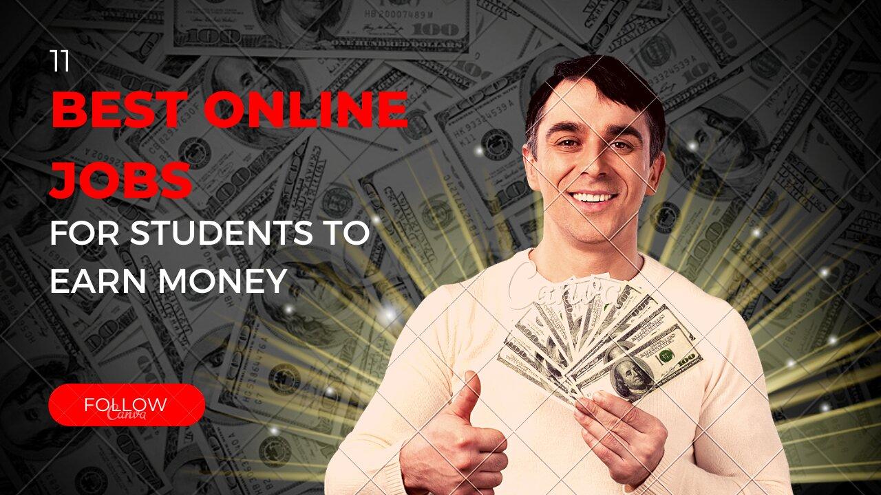 11 Best Online Jobs For Students To Earn Money - One News Page VIDEO