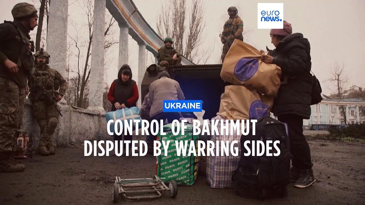 Ukraine disputes Wagner Group claim it controls the city of Bakhmut