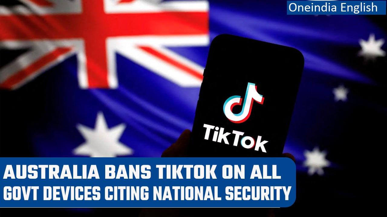 Australia joins long list of nations to ban Tiktok due to potential security concerns|Oneindia News