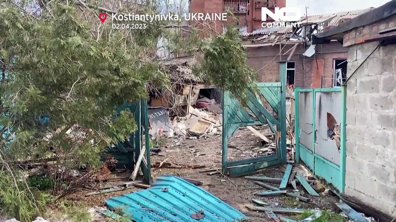 Ukraine says city of Kostyantynivka hit by heavy - One News Page VIDEO