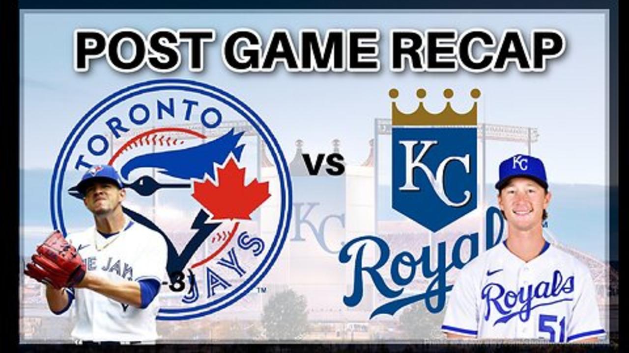 Game Recap: Toronto Blue Jays vs KC Royals. April 3rd, 2023