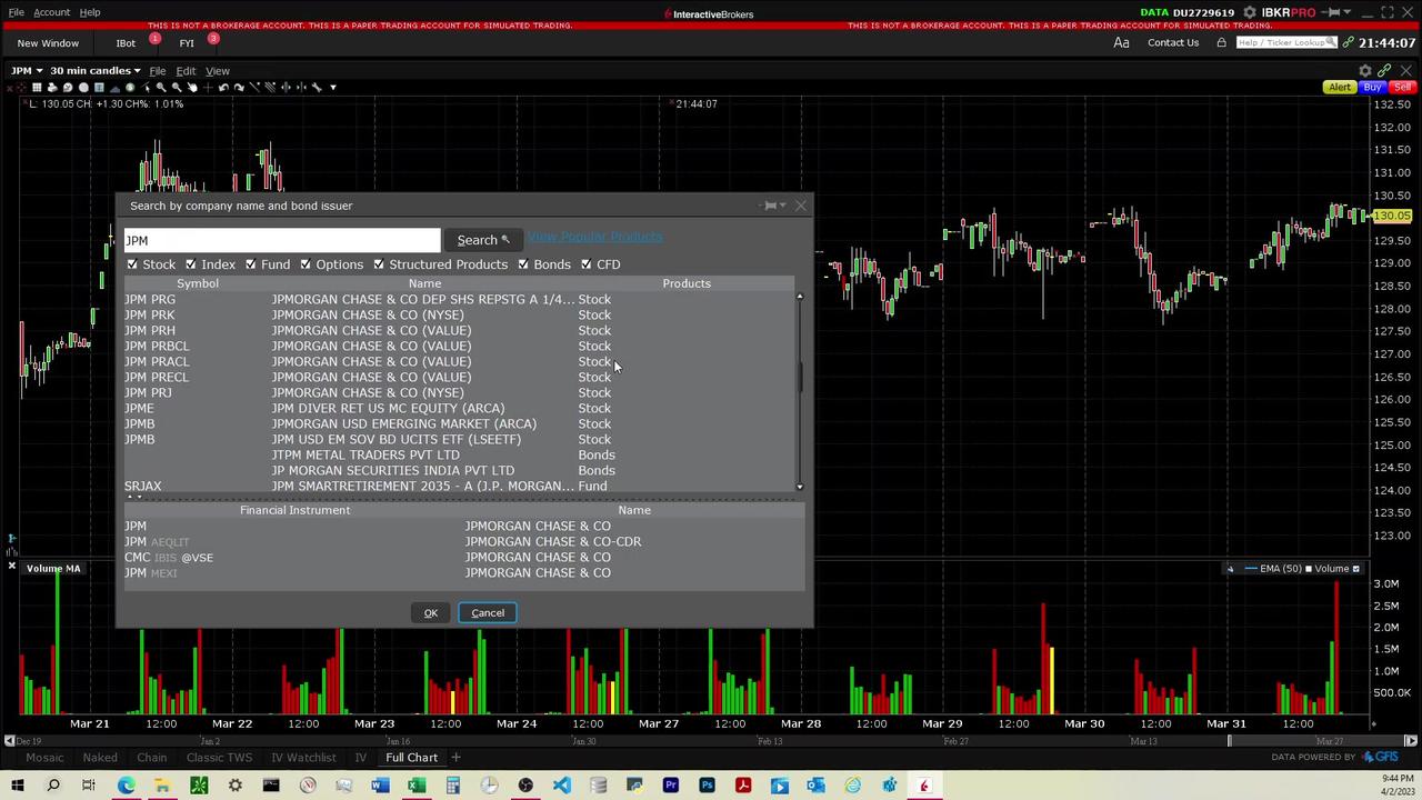 How To Pull Up Preferred Stock Inside Interactive Brokers Trader Workstation