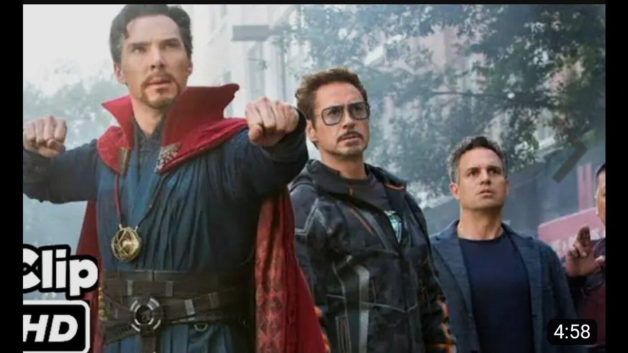 New York Battle Scene Hindi Avengers VS Black Order Avengers infinity War Movie Clip 4K HD
