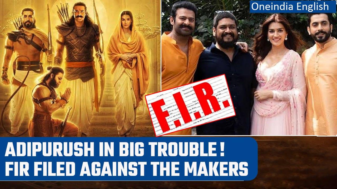 Adipurush: FIR against director Om Raut over new poster of Prabhas & Kriti starrer | Oneindia News