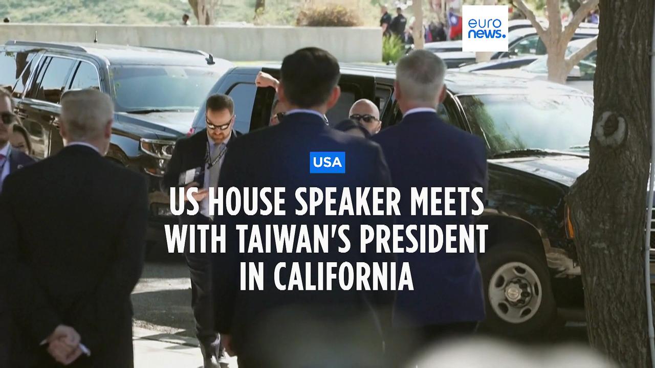 China threatens action after US House Speaker McCarthy welcomes Taiwanese President Tsai Ing-wen