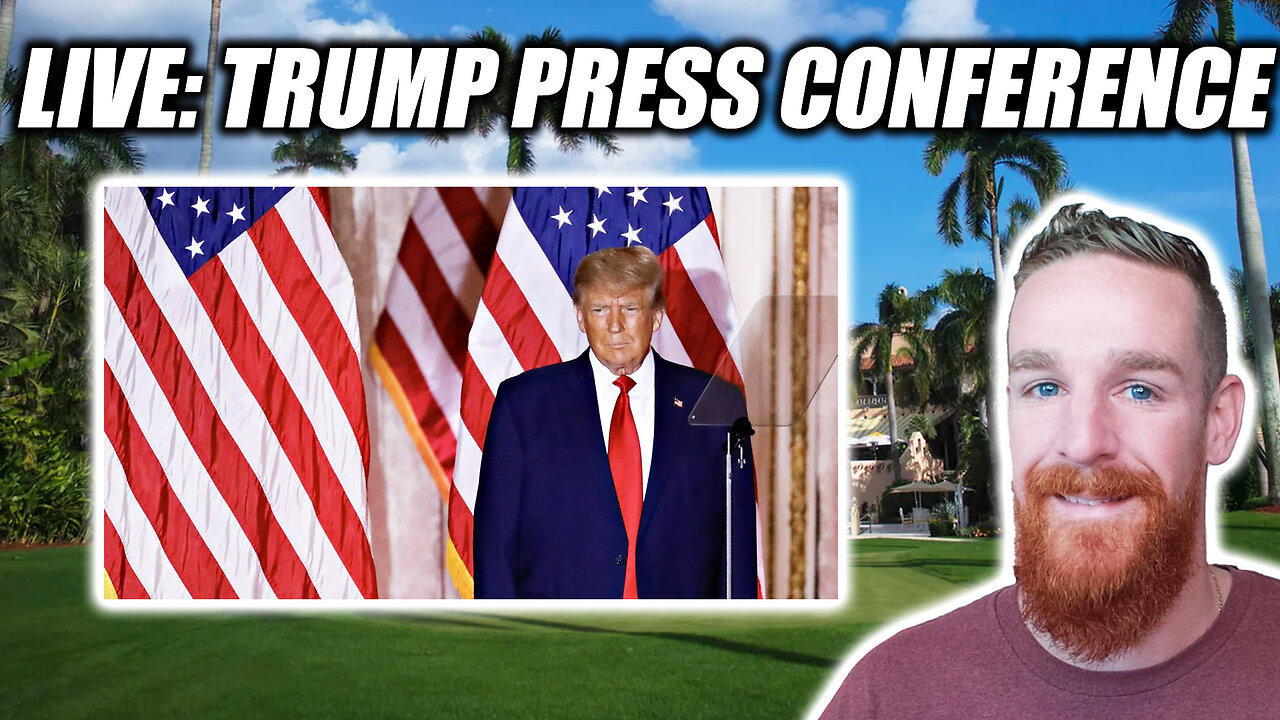 LIVE: Trump Press Conference from Mar A Lago!