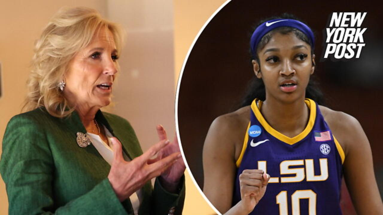 Angel Reese: LSU wouldn't let Jill Biden into its locker room before championship game