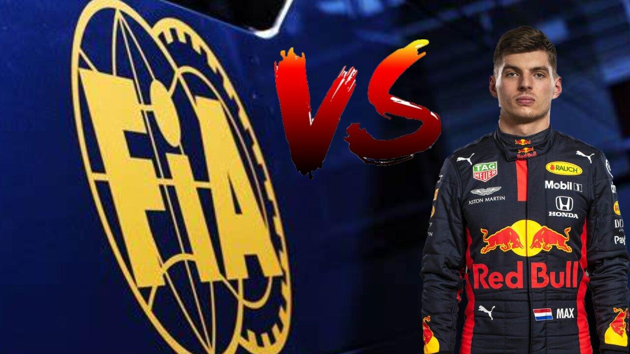 Max Verstappen Says The FIA Isn't Following It's Own Rules