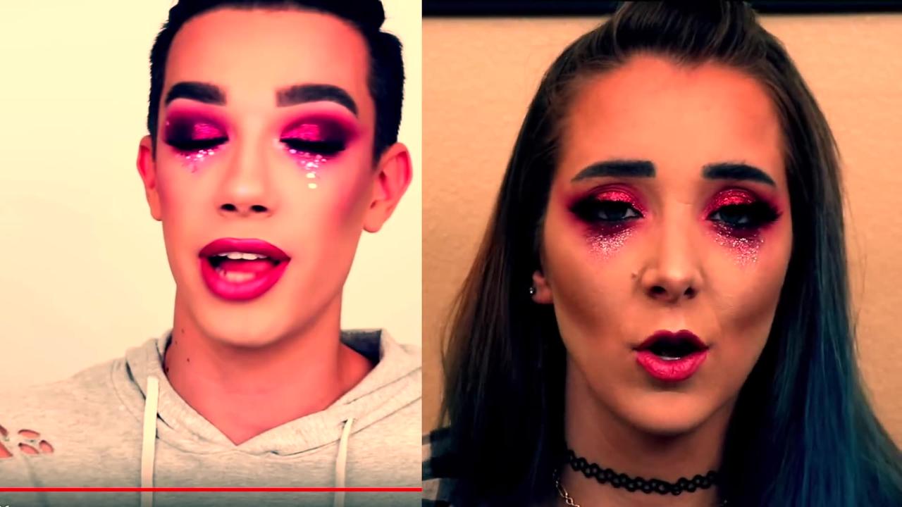 I Tried Following A James Charles Makeup - Tutorial