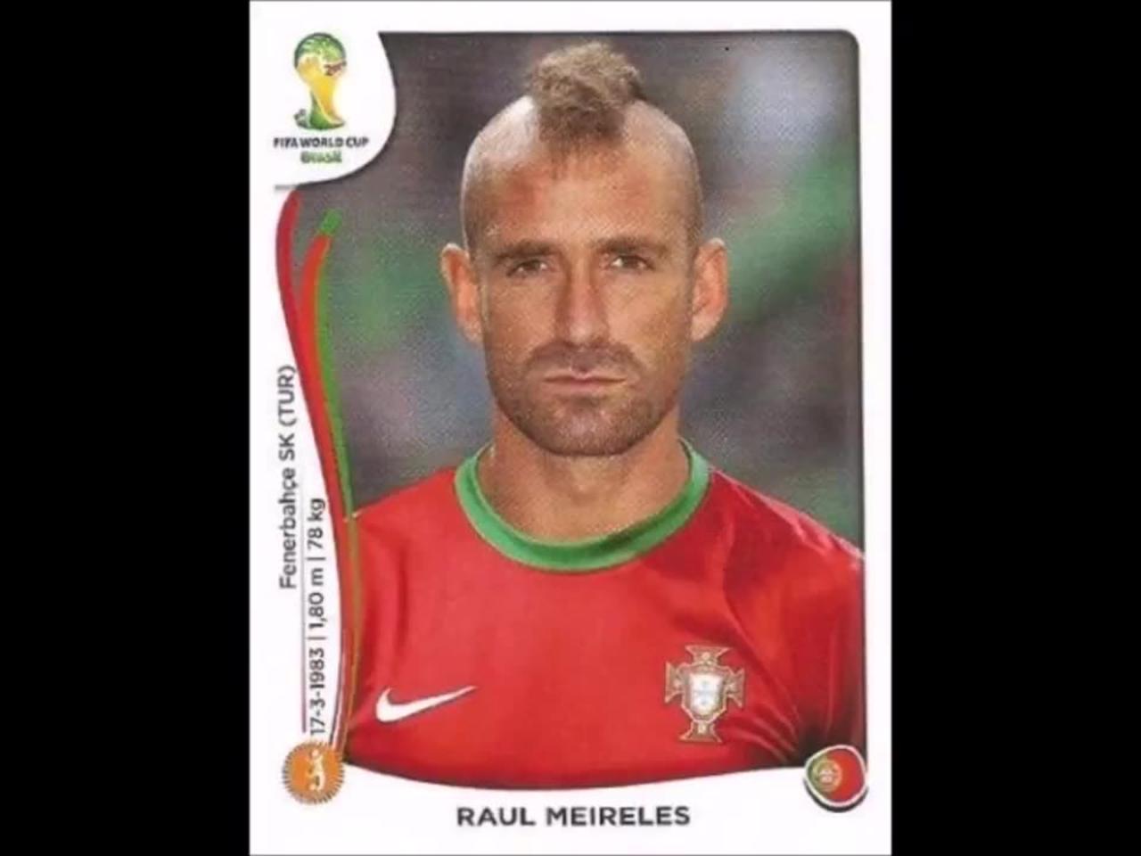 PANINI STICKERS PORTUGAL TEAM WORLD CUP 2014