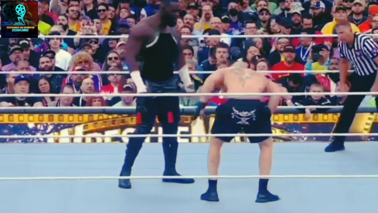WWE WrestleMania 39 2nd April 2023 Full Highlights | Omos vs Brock Lesnar #wwe