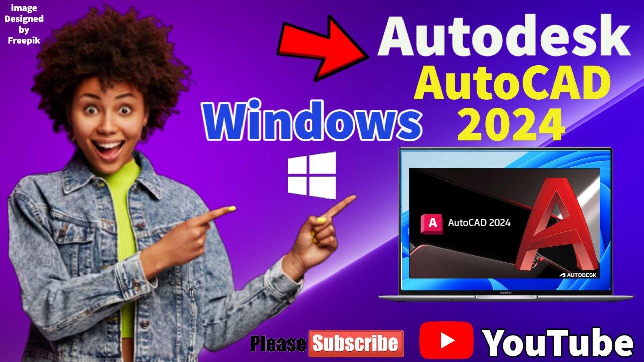 Autodesk AutoCAD 2024 Windows 10 & 11 One News Page VIDEO