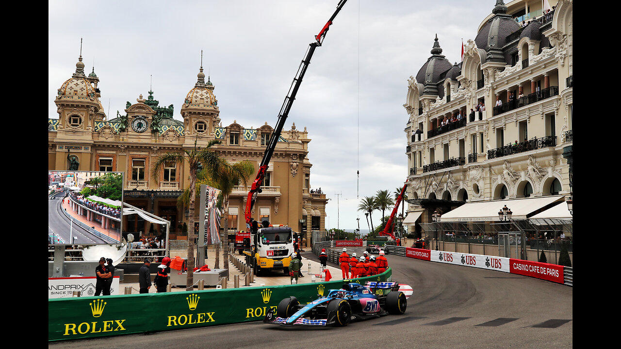 Monaco Grand Prix,. Grandstand B - One News Page VIDEO