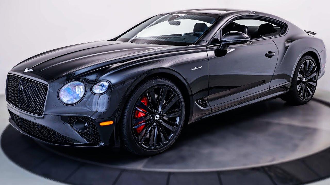 New 2023 Bentley Continental GT W12 650hp - Extremely Luxurious Coupe