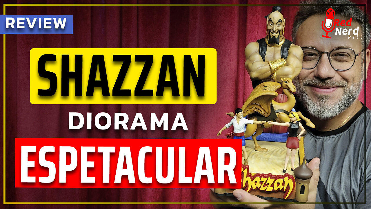 Review - Shazzam Diorama - Hanna Barbera! SENSATIONAL piece!
