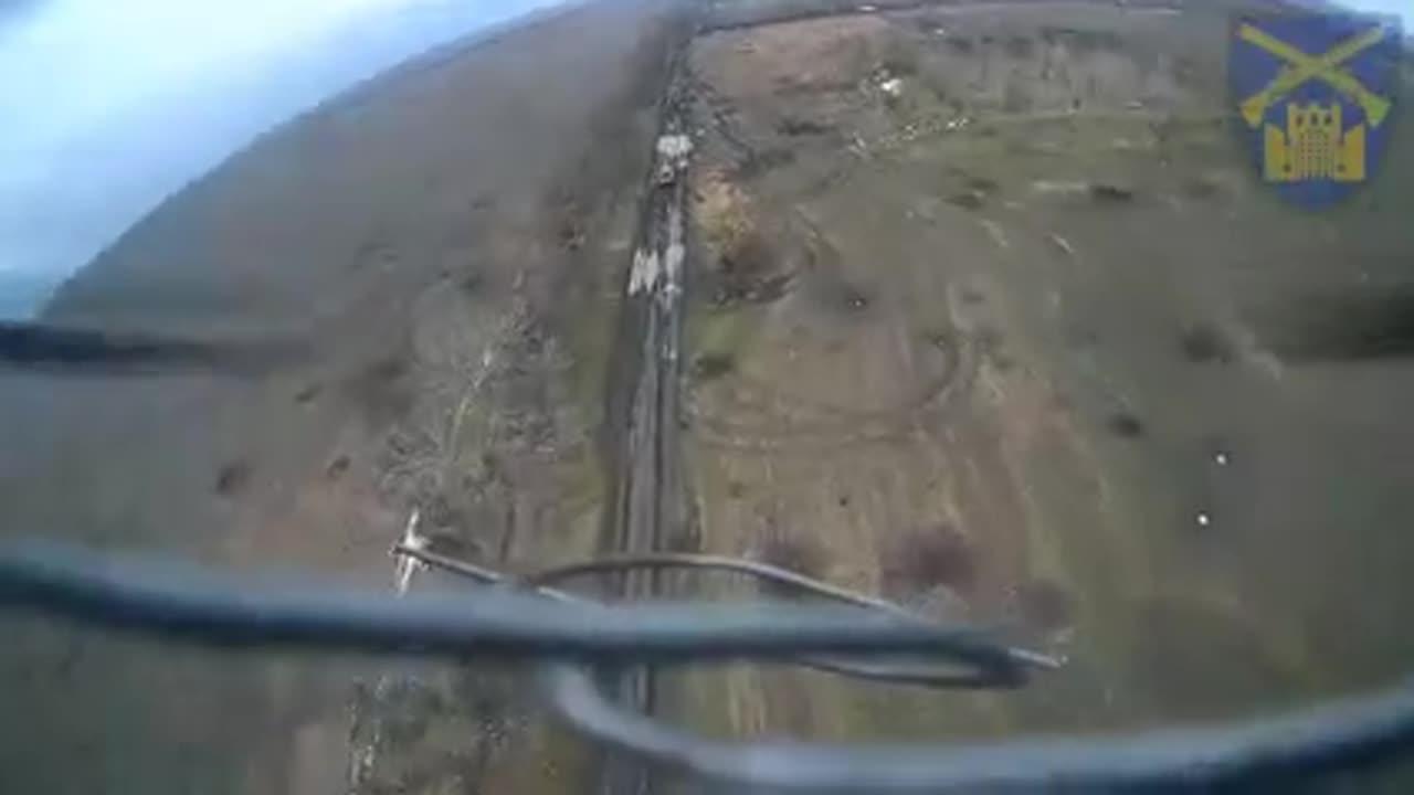 Ukrainian Kamikaze Drone Smashes Into Russian - One News Page VIDEO