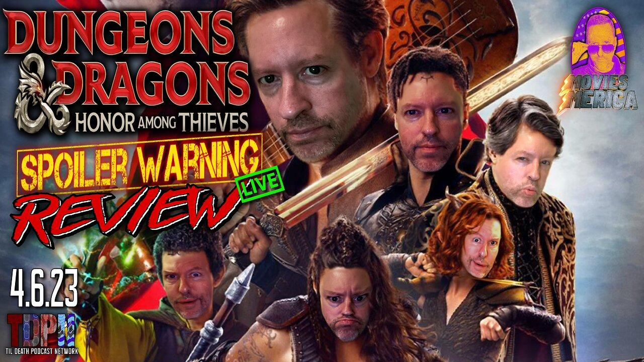 Dungeons & Dragons: Honor Among Thieves(2023)🚨SPOILER WARNING🚨Review LIVE | Movies Merica | 4.6.23