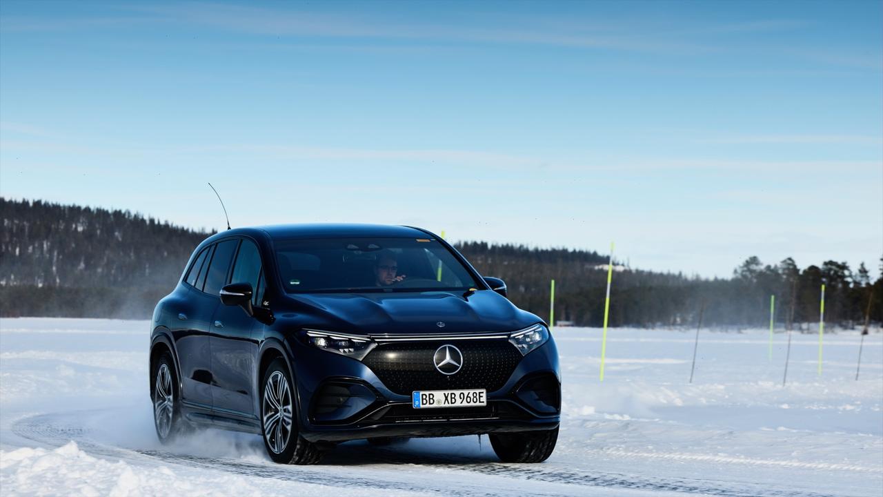 Endurance test at -26 degrees - The latest generation of brake control systems for future electric platforms by Mercedes-Benz in