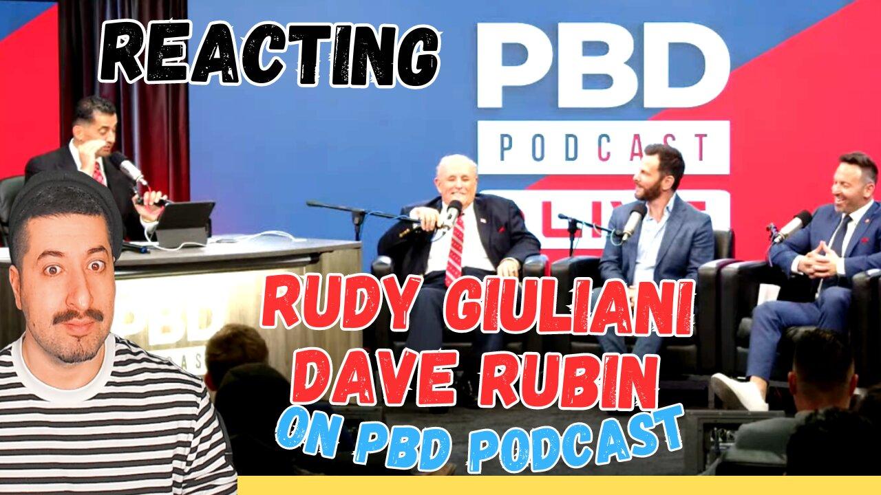 Patrick Bet David Rudy Giuliani Dave Rubin Podcast Live Reaction