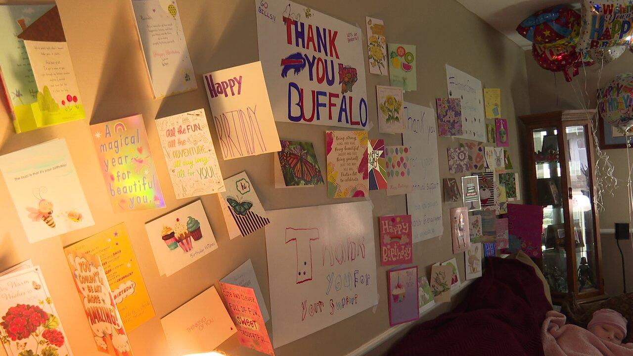A heartfelt card can make all the difference, community rallies around 12 year old fighting cancer