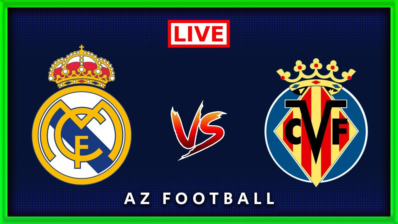Real Madrid vs Villarreal | LaLiga 2022/23 | Live Match Commentary