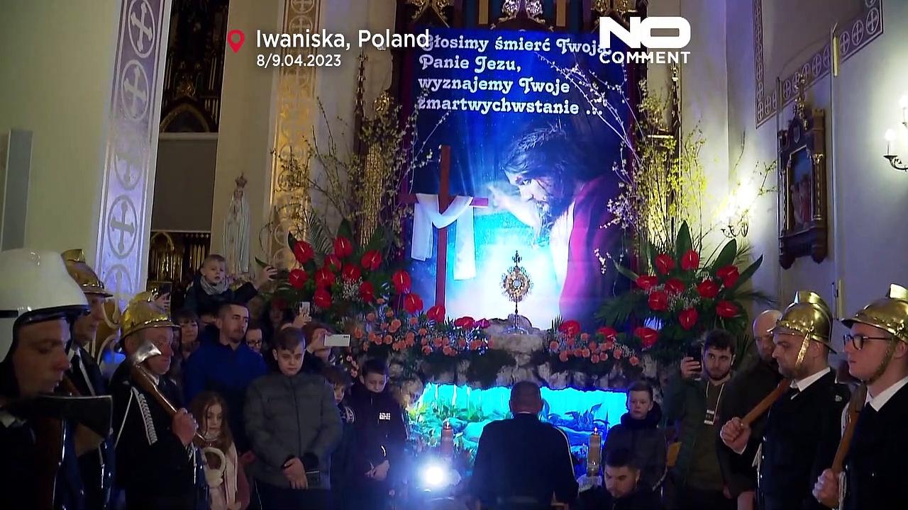 Bachelors bang their drums: an unusual Easter tradition in Poland