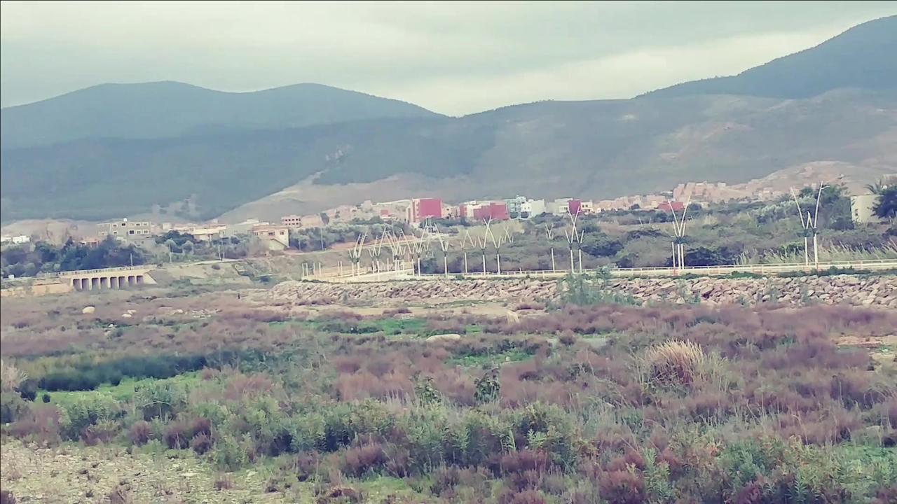 Beni Snassen Mountains and Cherraa River/ Berkane City Morocco