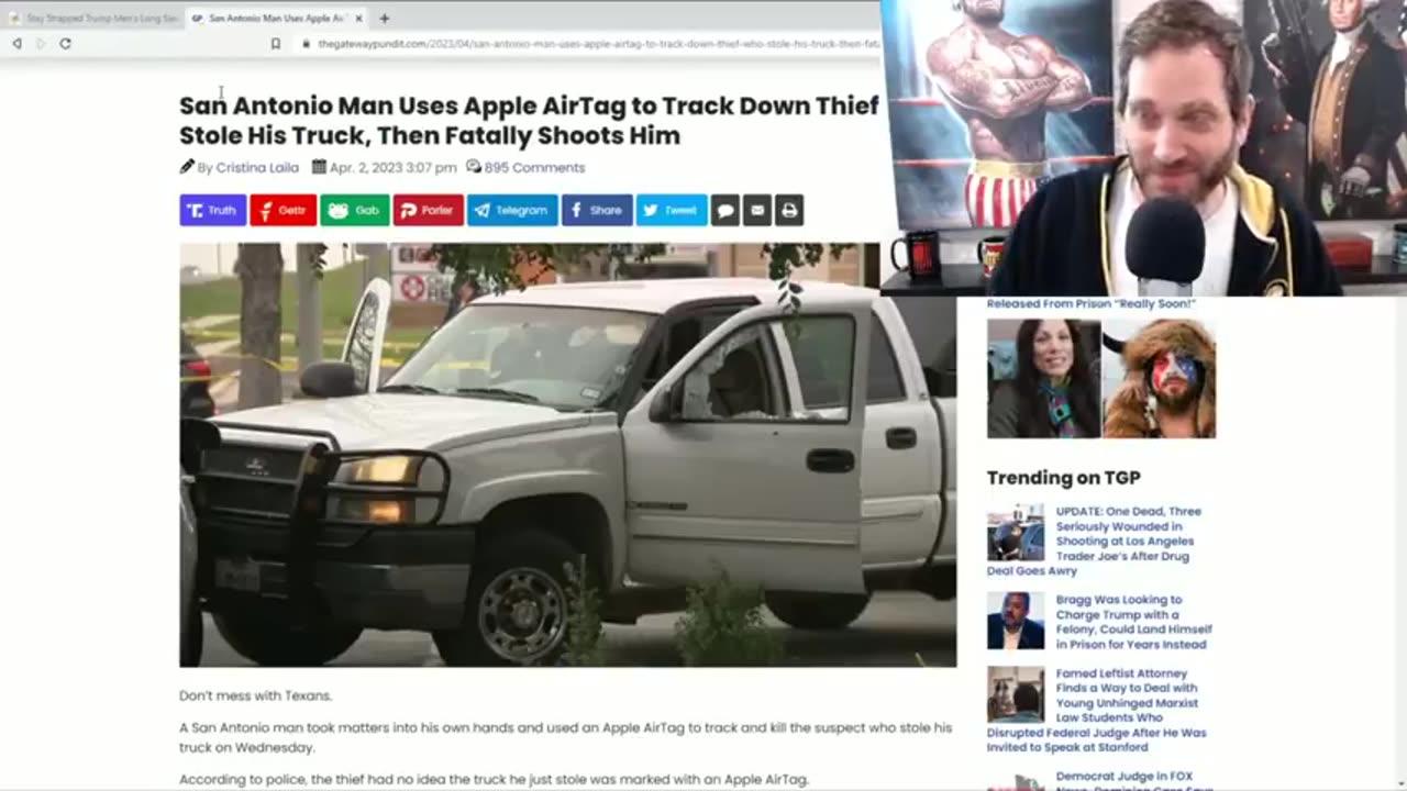 Man Uses Apple AirTag to Track Down Truck Thief Then Fatally Shoots Him
