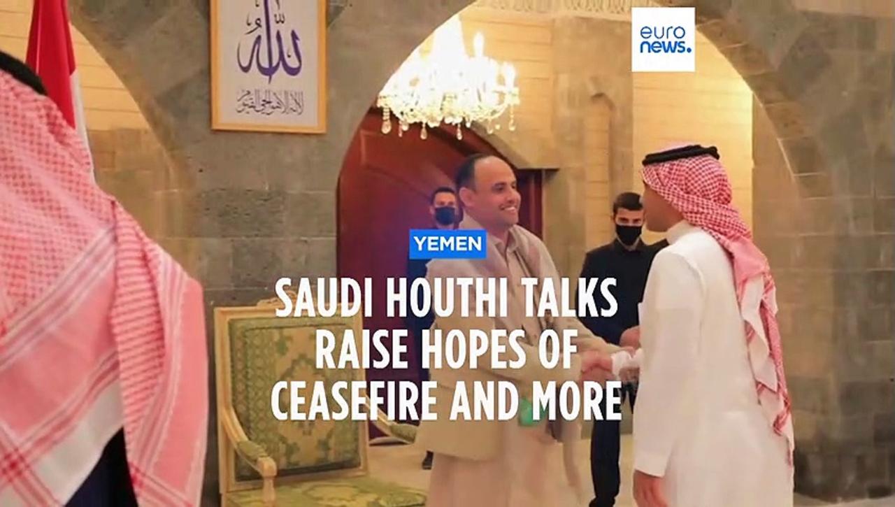 Talks in Yemen’s capital with Saudi officials raise hopes of ceasefire