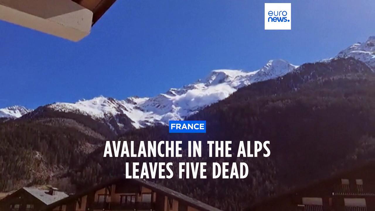 French Alps Avalanche: Death Toll Continues To - One News Page VIDEO