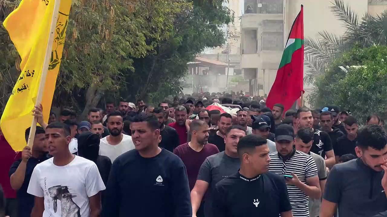 Funeral of Palestinian teen killed in Israeli raid near Jericho