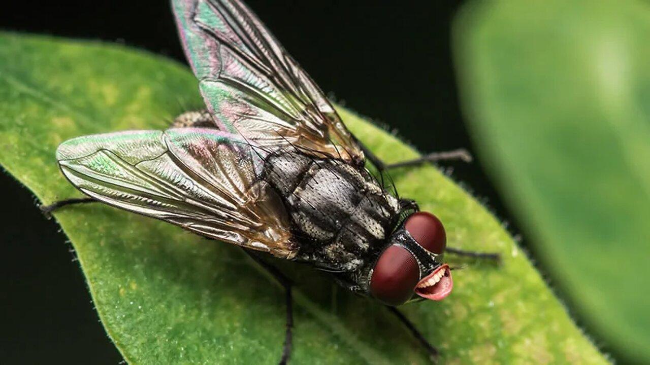 Flies lay eggs in old meat One News Page VIDEO
