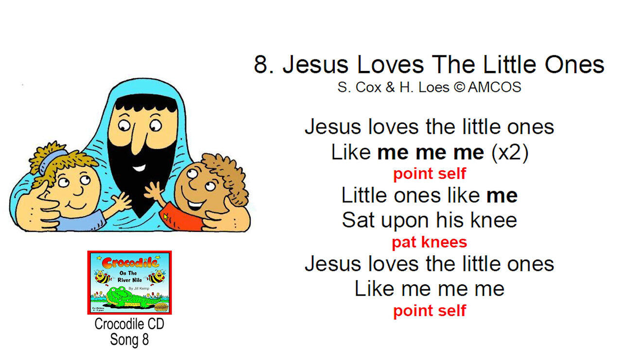 Jesus Loves The Little Ones - Fun Sing-A-Long for Kids
