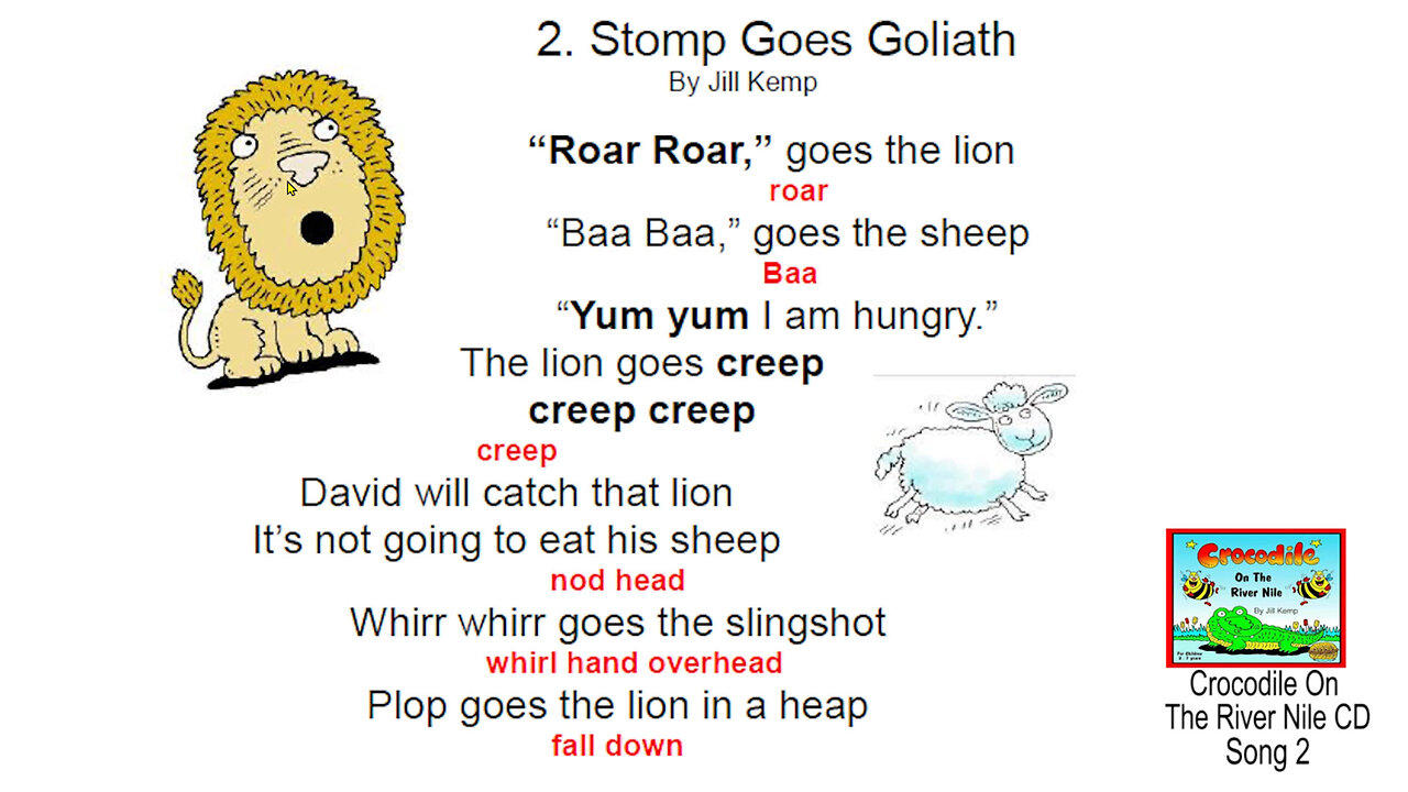 STOMP Goes Goliath - Fun Sing-A-Long For Kids