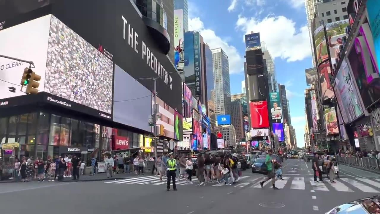 4K]Times Square🇺🇸 summer 2022 New York City🗽