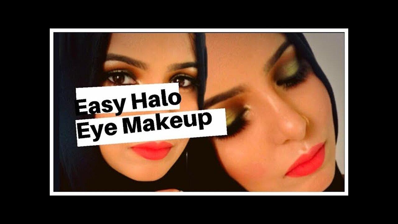 Party Makeup With Easy Halo Eyes For Beginners!