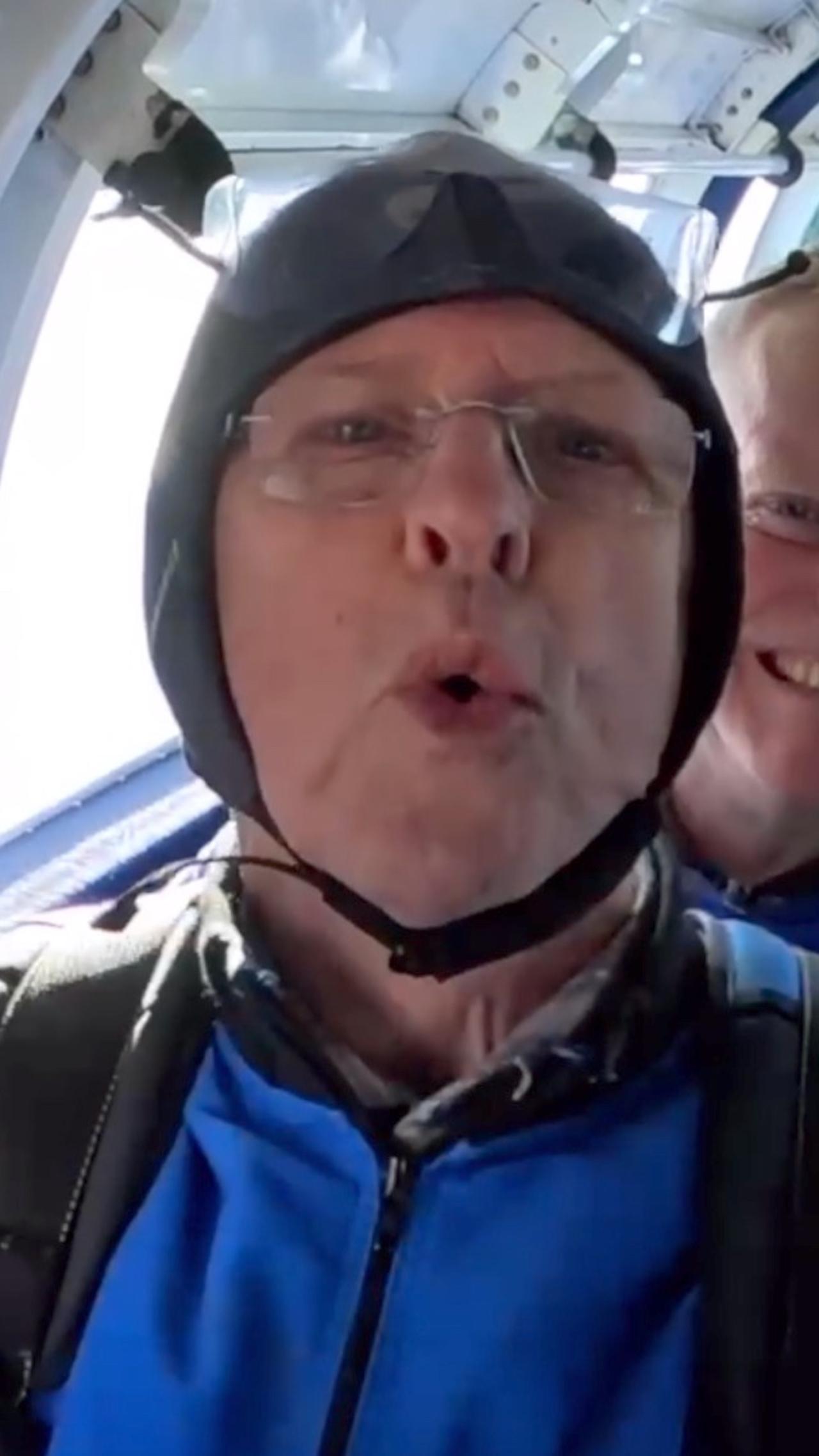 81-Year-Old ‘Adrenaline Junkie’ Skydives From New Heights