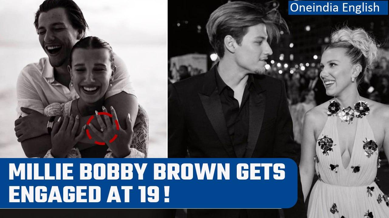 'Stranger Things' star Millie Bobby Brown gets engaged to boyfriend to Jake Bongiovi |Oneindia News