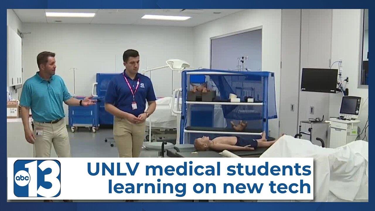 New tech at UNLV building exposes medical students to real life simulations
