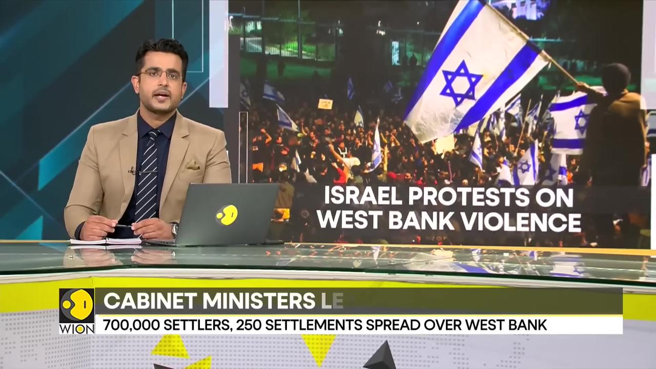 Israeli Cabinet ministers lead thousands in pro-settlement march and rally in West Bank | WION