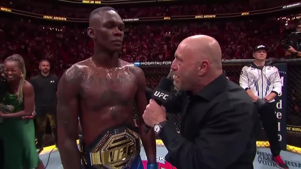 "Israel Adesanya Reflects On UFC 287 - One News Page VIDEO