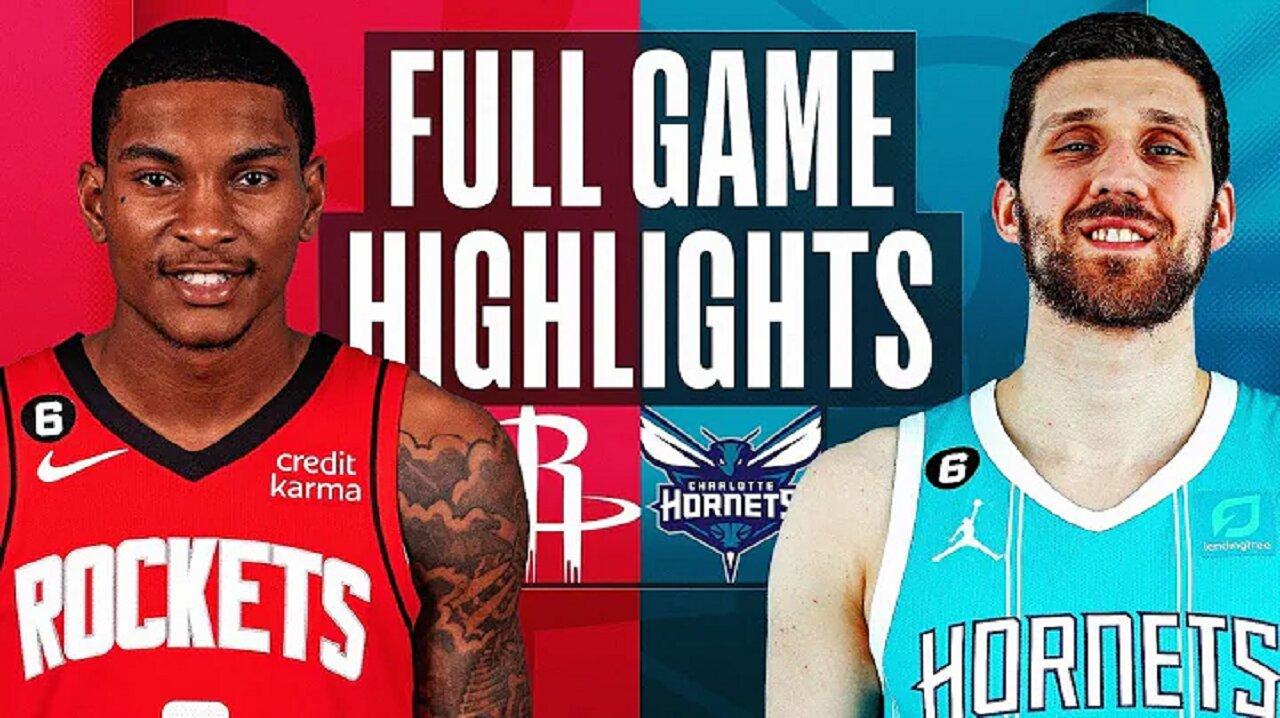 Houston Rockets vs. Charlotte Hornets Full Game Highlights | Apr 7 | 2022-2023 NBA Season