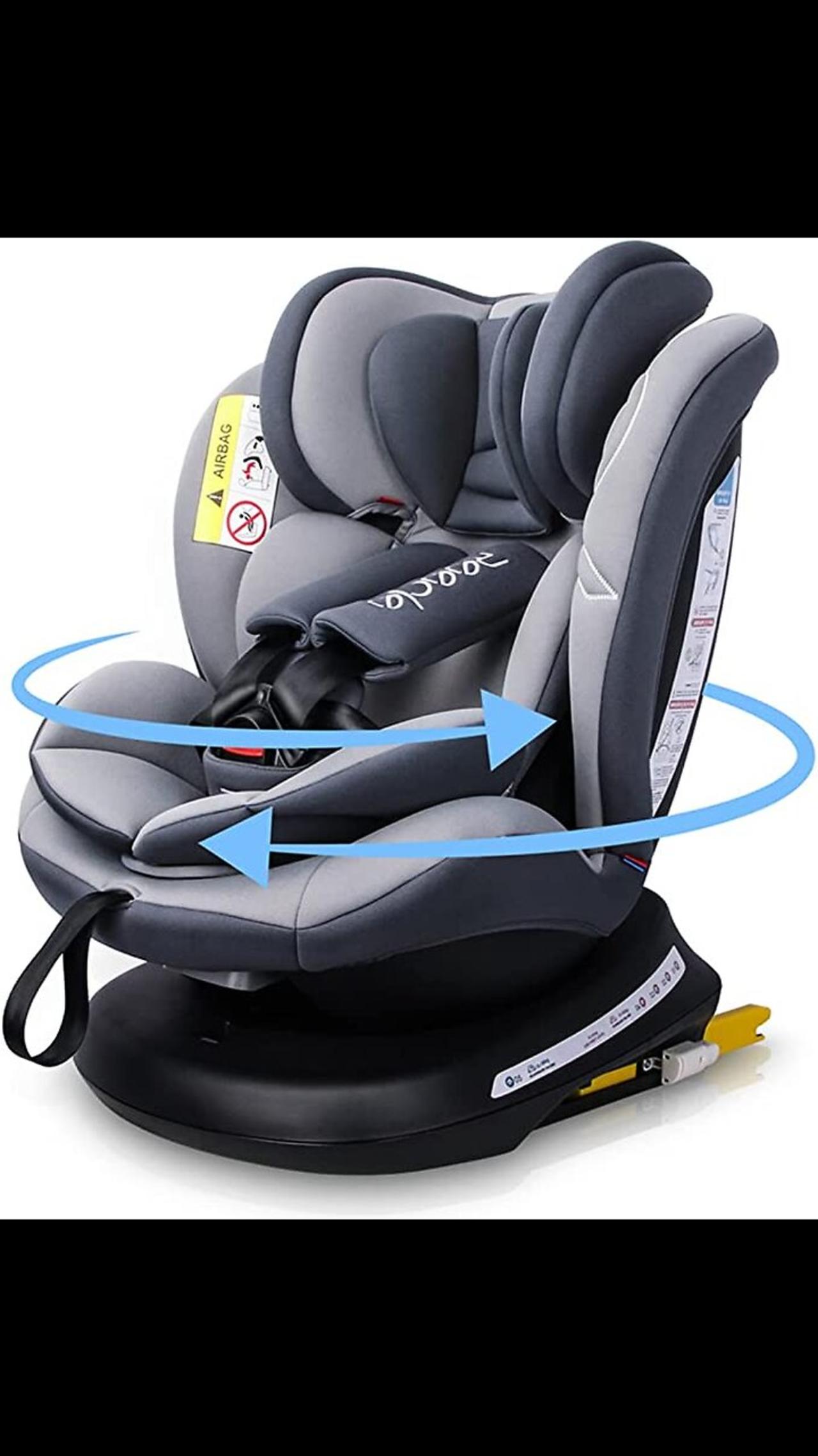 Reecle 360° swivel car seat with ISOFIX, Link in discription
