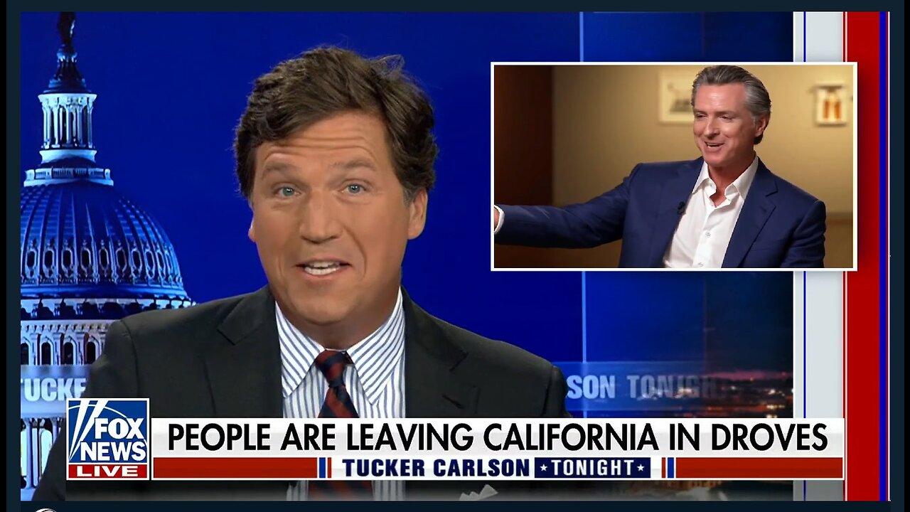 Tucker Carlson: They can’t keep this secret forever. Gavin Newsome.