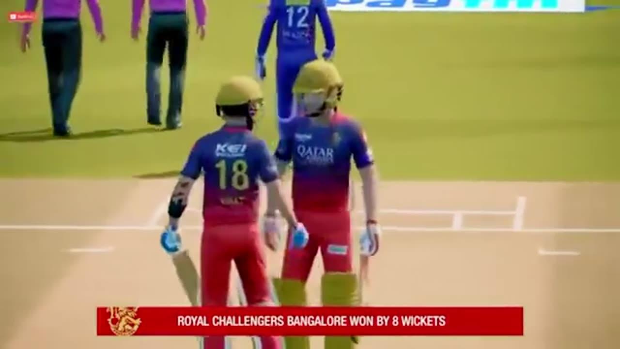 RCB vs LSG – Mark Wood Wicket  It was a wonderful game of cricket: ...