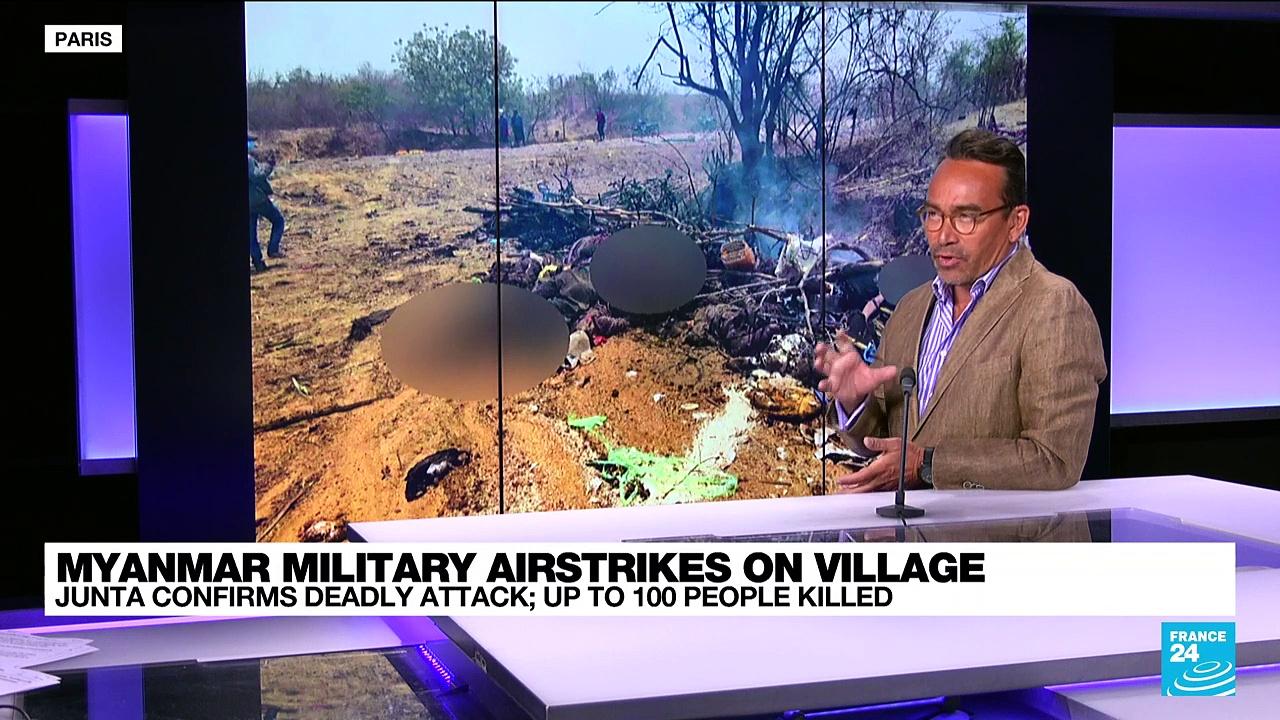 Myanmar military airstrikes on village: Junta confirms deadly attach, up to 100 people killed