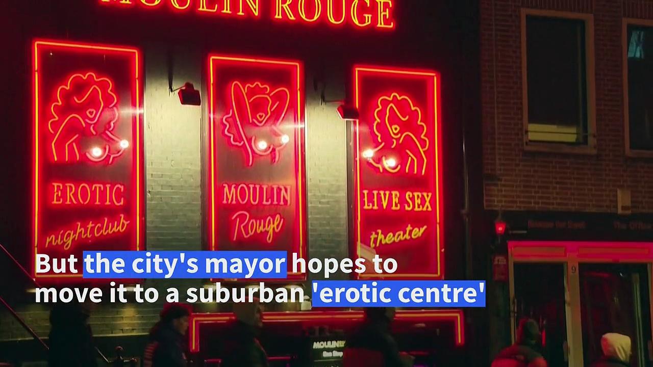Amsterdam at war over relocating 'erotic centre' plan