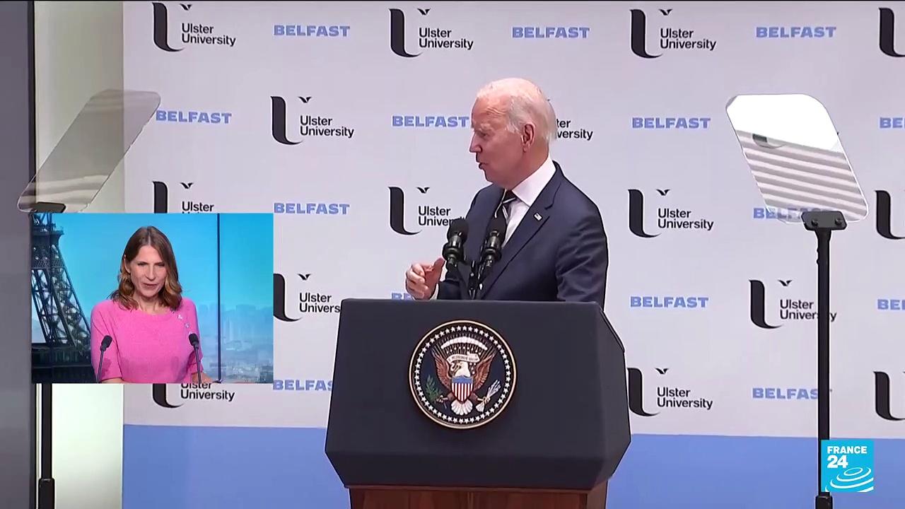 REPLAY: US President gives keynote speech on peace at Ulster University, Northern Ireland